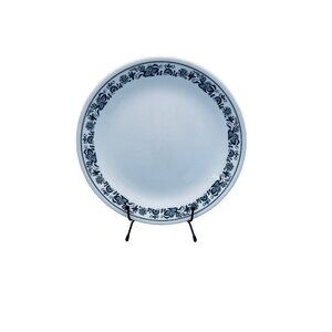 Corelle Dinner Plate Old Town Blue Onion Flower Corning 10 1/4” USA Vtg 1970s